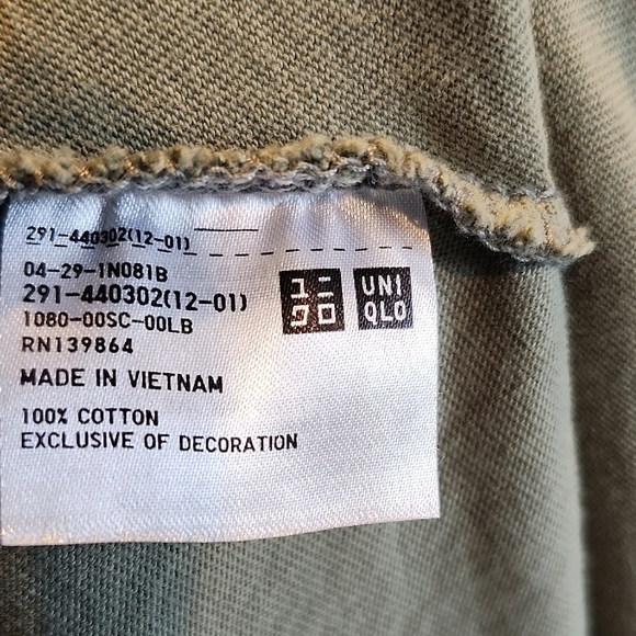 JW Anderson Olive Green 100% Cotton Short Sleeve Dress Crew Neck Size Medium - Picture 6 of 9